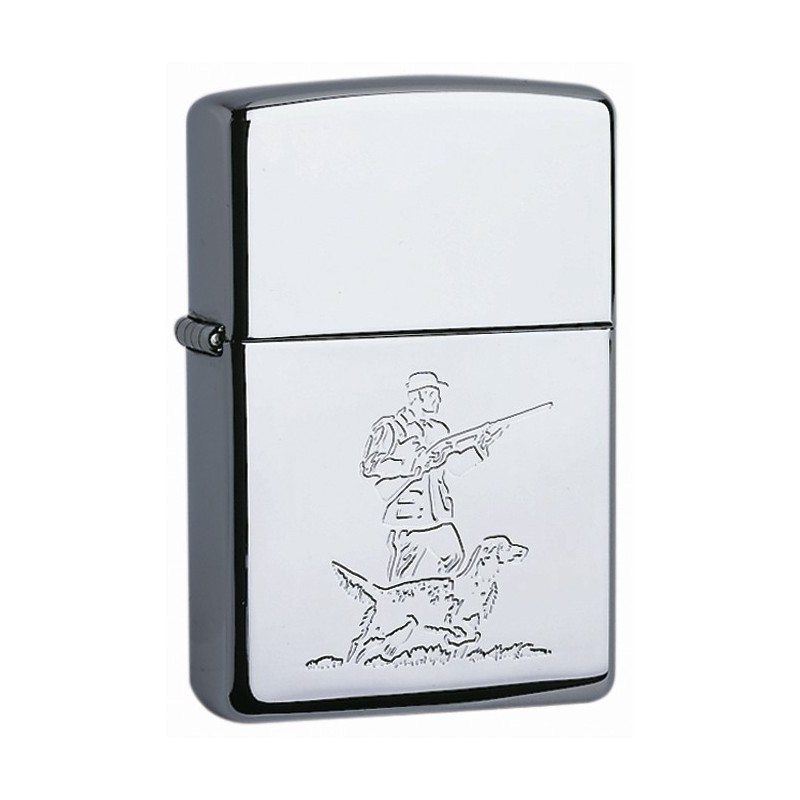 Zippo chasseur gravé