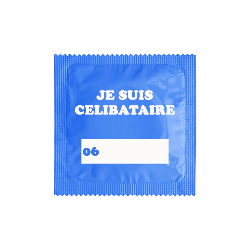 Préservatif Je suis célibataire - homme