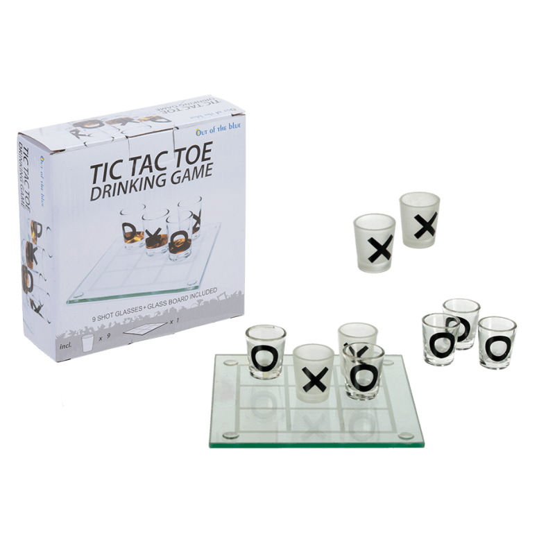 Jeu à boire Tic Tac Toe