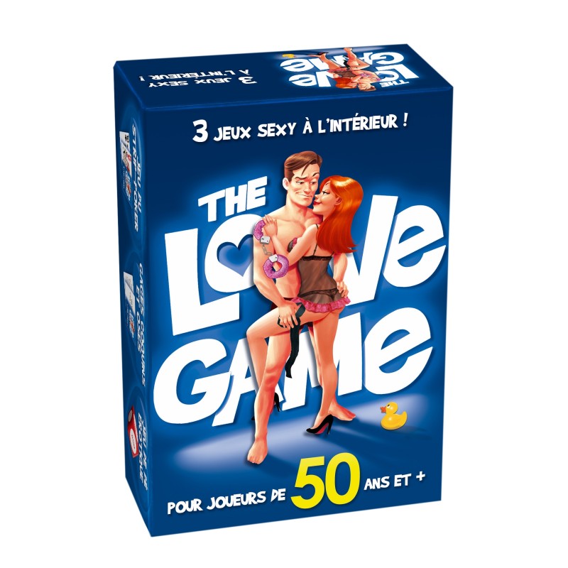 The Love Game 50 ans - 3 jeux sexy