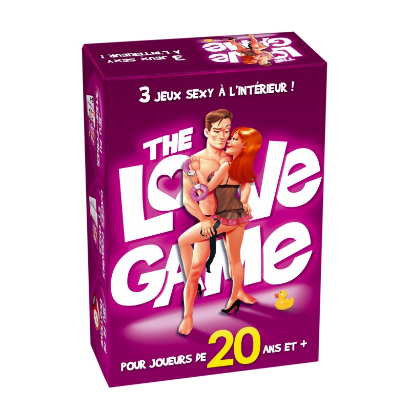 The Love Game 20 ans - 3 jeux sexy