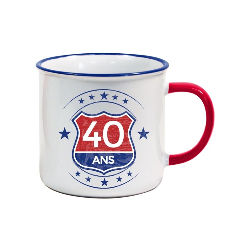 Mug US 40 ans