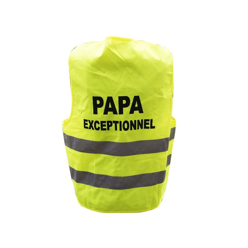 Gilet fluo Papa Exceptionnel