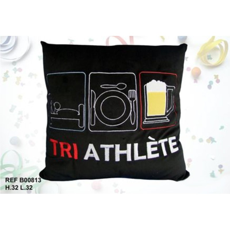 Coussin Triathlète