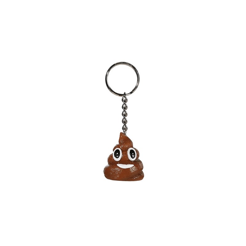 Porte-clés Emoji Poo