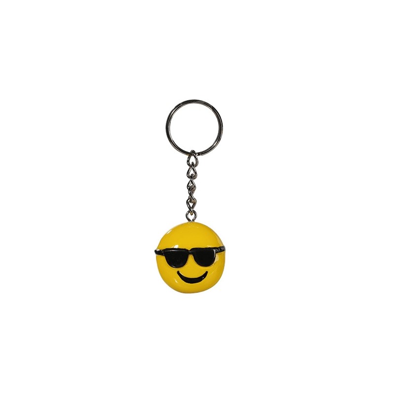 Porte-clés Emoji Lunettes de soleil