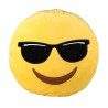 Coussin Emoji Lunettes de soleil 30cm