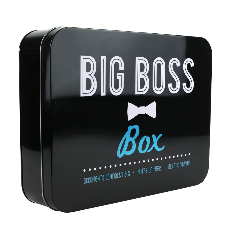 BIG BOSS Box - Boîte en métal noire