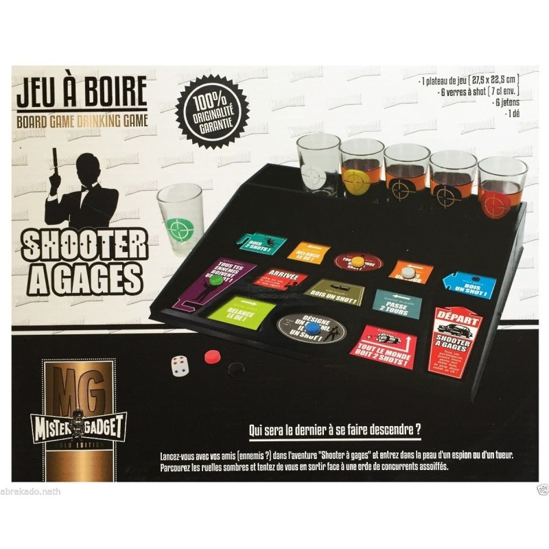 Jeu à boire - Shooter à gages