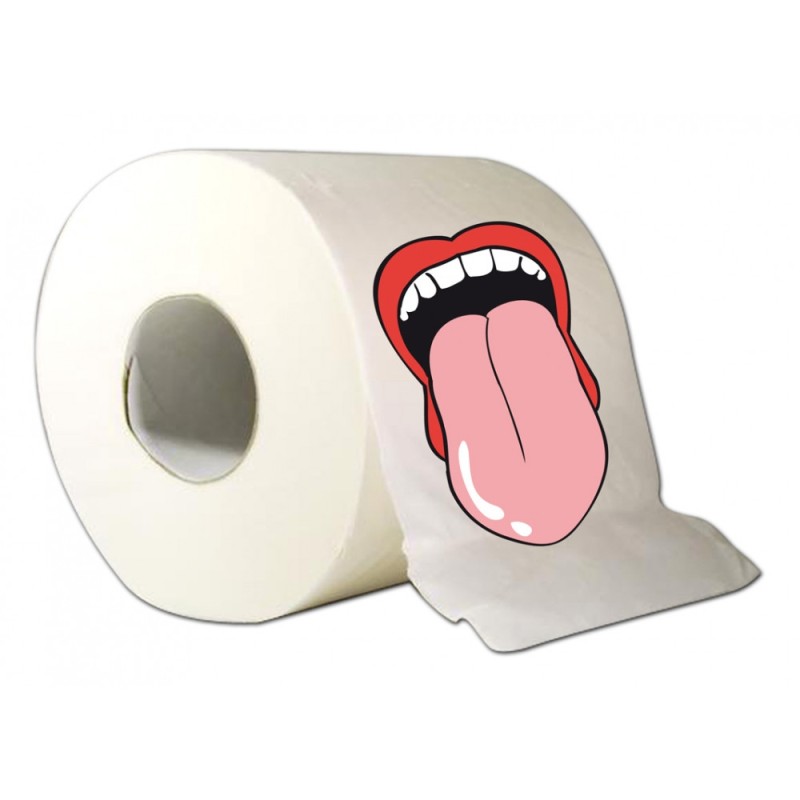 Rouleau papier WC Tire la langue