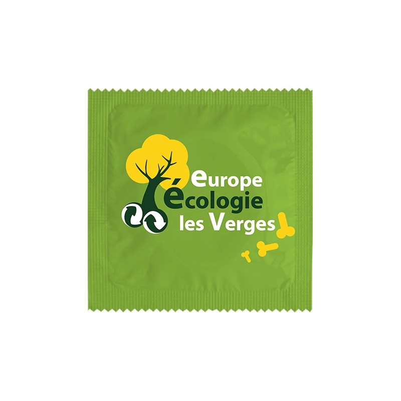 Préservatif Europe Ecologie les Verges