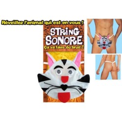 Le String sonore Chat