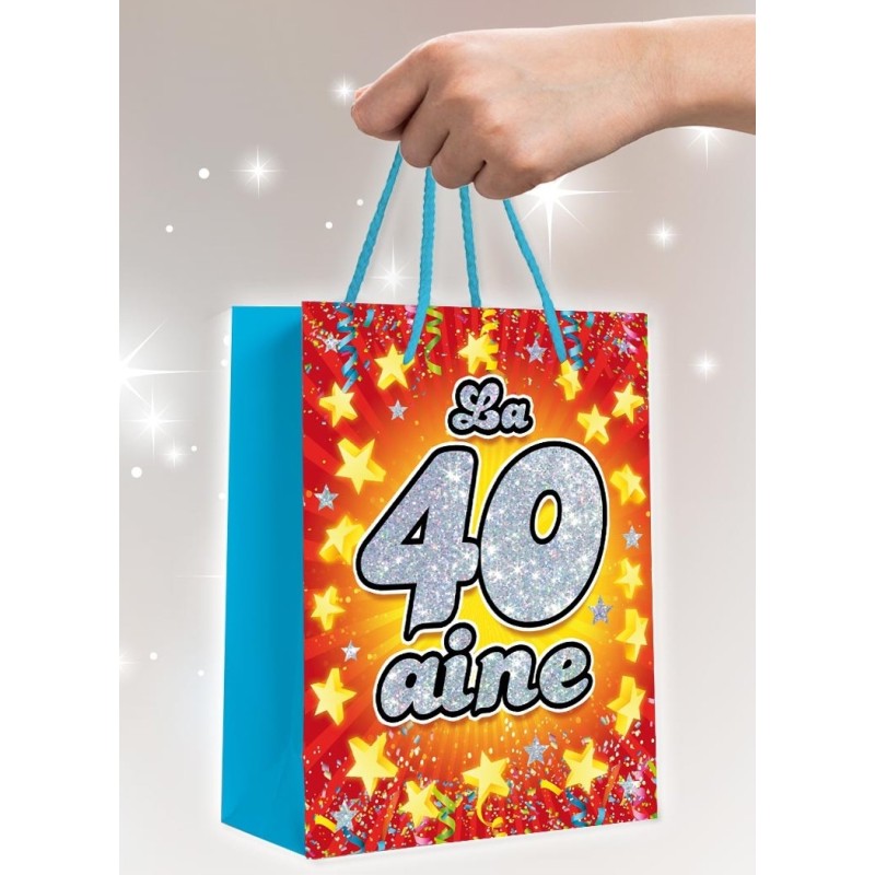 Sac cadeau la 40aine