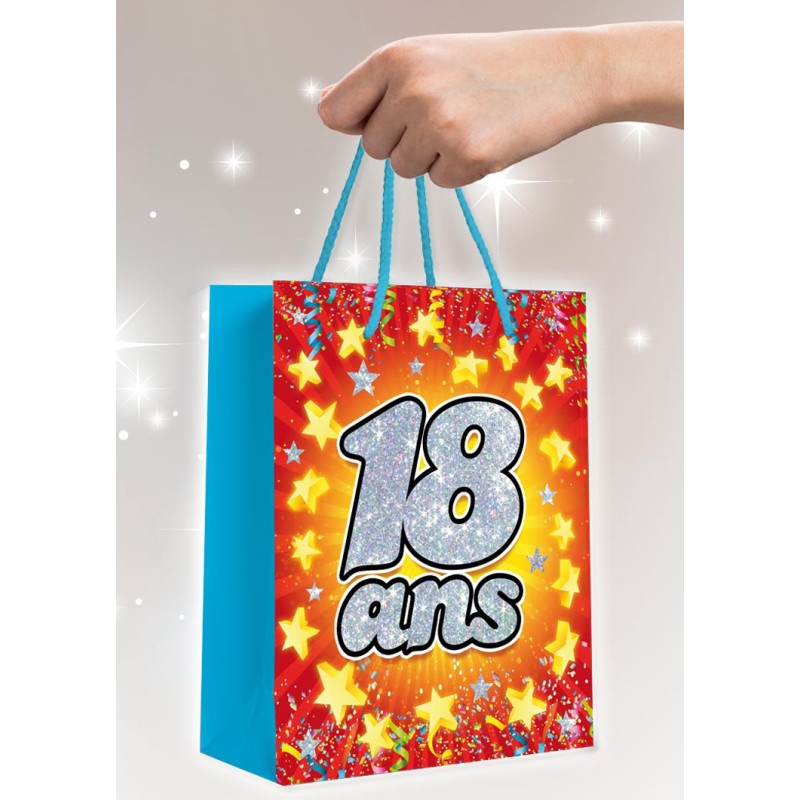 Sac cadeau 18 ans