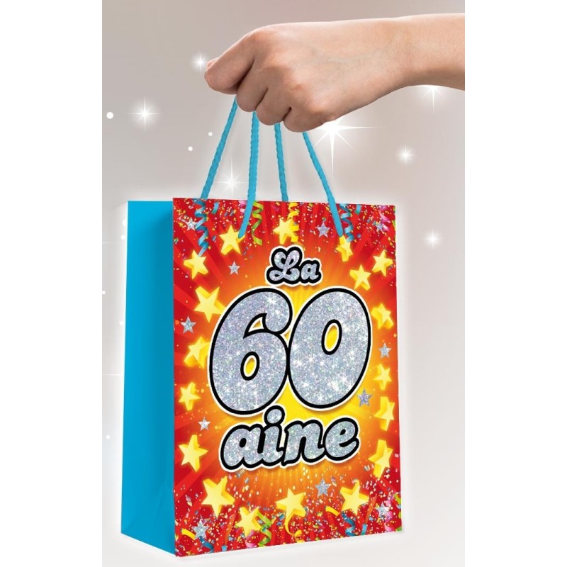 Sac cadeau la 60aine