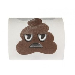 Rouleau papier toilette Emoji caca