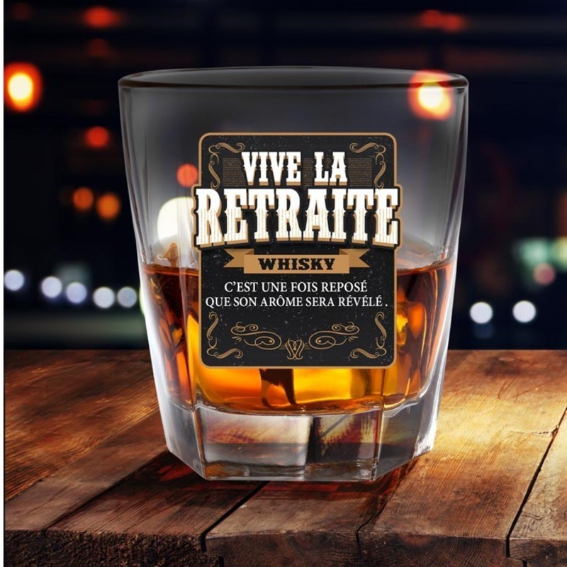 Verre à Whisky Retraite