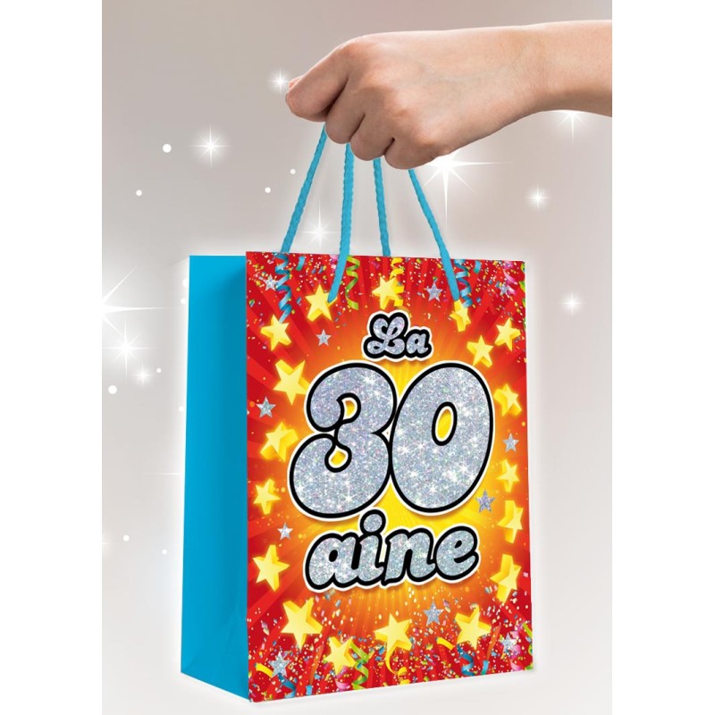 Sac cadeau la 30 aine