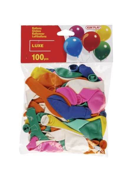 100 ballons assortis