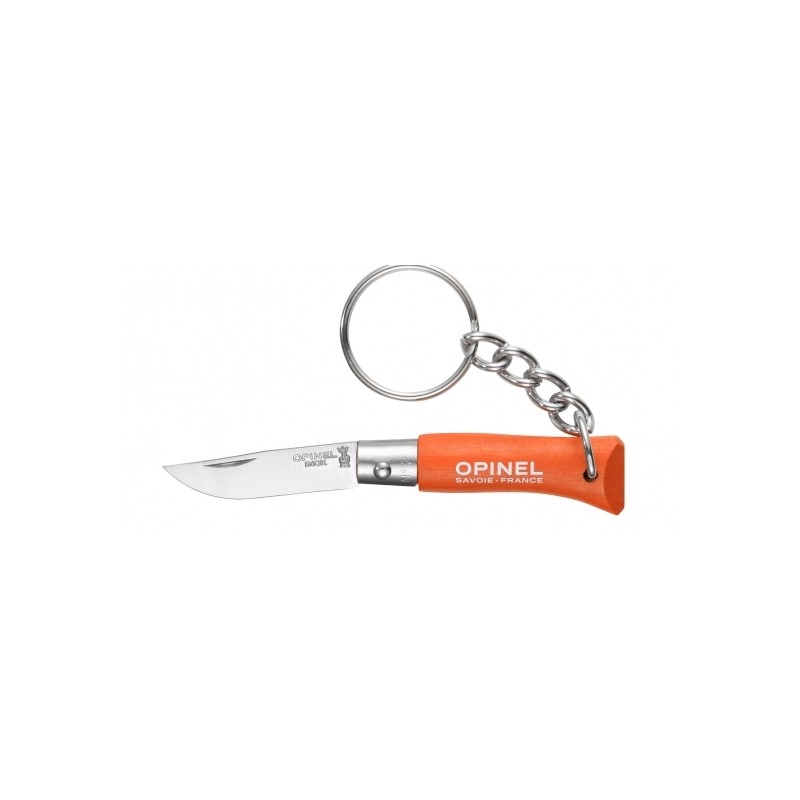 Couteau Opinel porte-clés n° 02 - manche mandarine