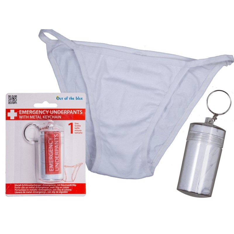 Porte-clé slip d'urgence