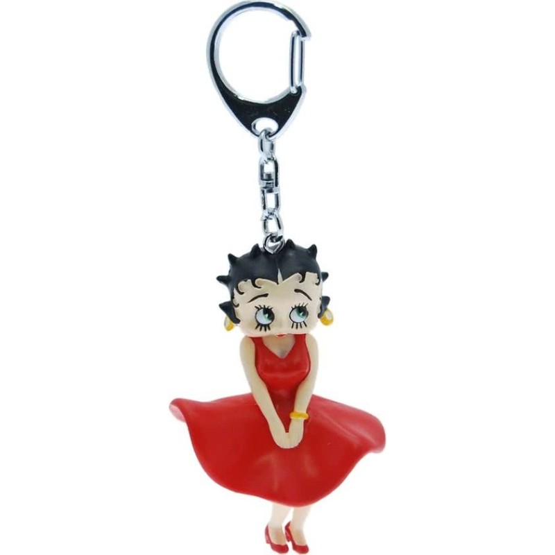 Porte-clés Betty Boop - Robe au vent