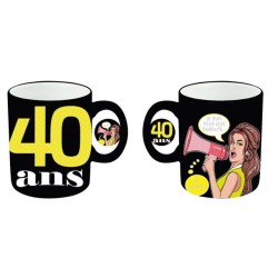 Mug 40 ans - Femme