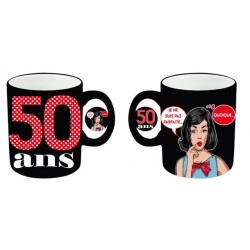 Mug 50 ans - Femme