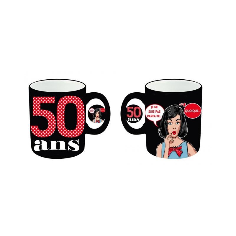 Mug 50 ans - Femme