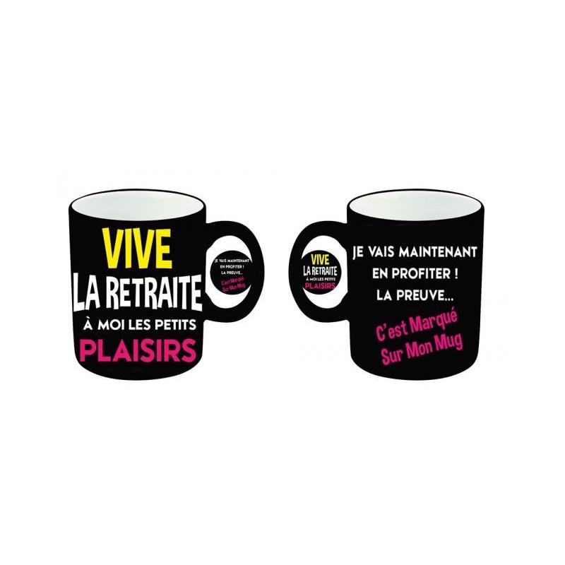 Mug Humoristique Retraite Femme