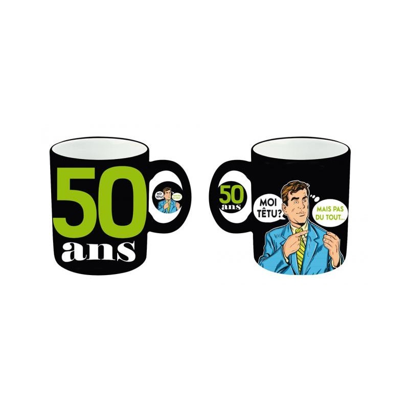 Mug humour 50ans homme