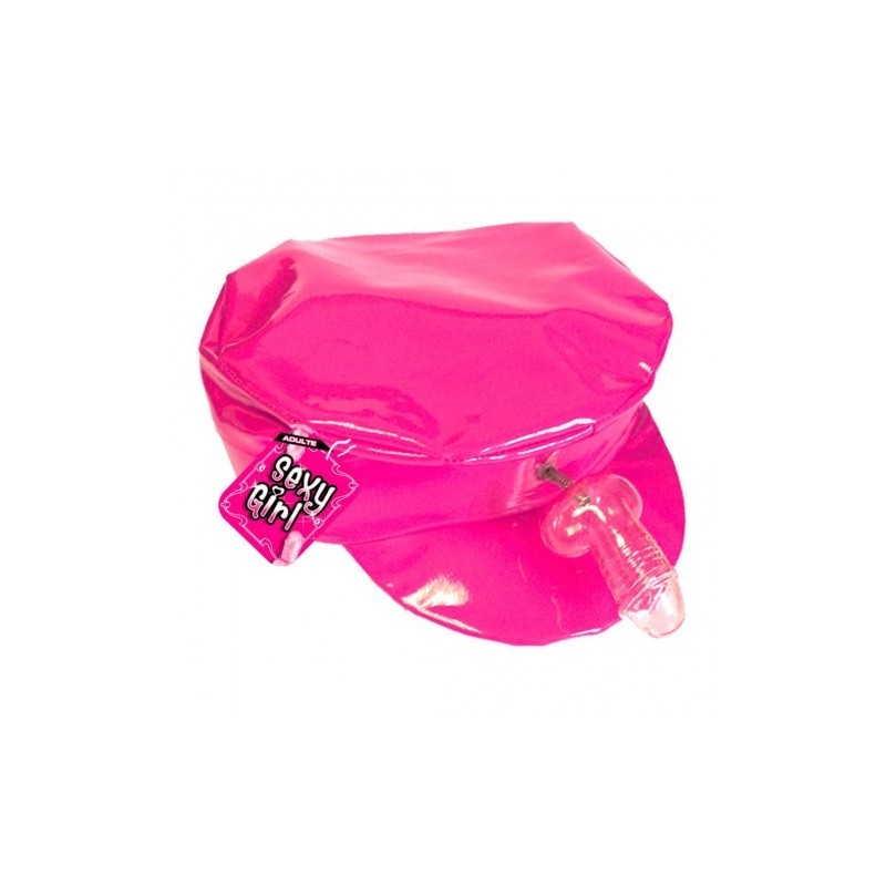 Casquette rose zizi