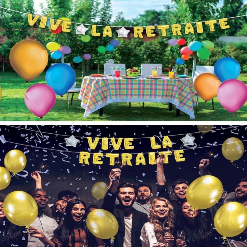 Guirlande Ballons Retraite