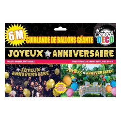 Guirlande Ballons Anniversaire