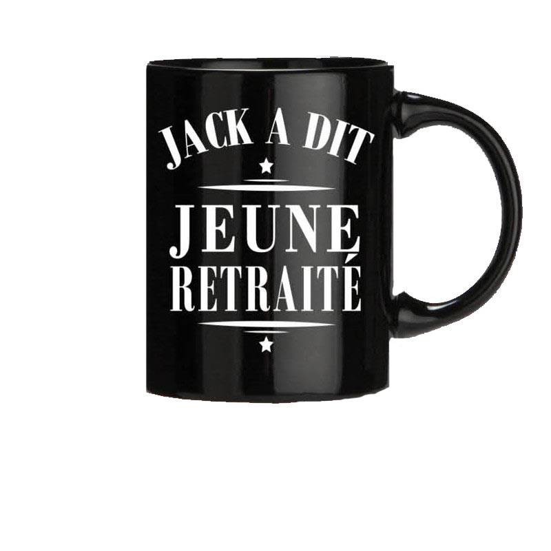 Mug "Jack à dit Jeune retraité"