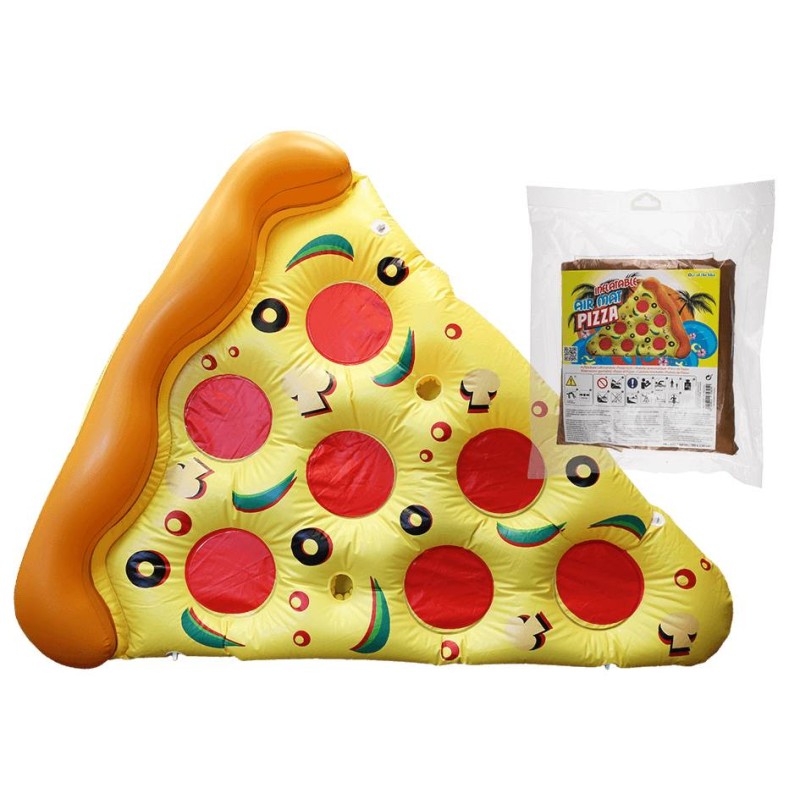 Matelas pneumatique gonflable Pizza