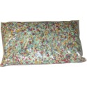Sachet 1kg confettis multicolores
