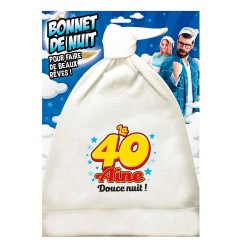 Bonnet 40 ans