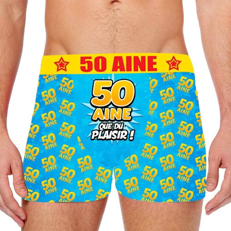 Boxer Anniversaire 40 Ans - Cadeaux marrants