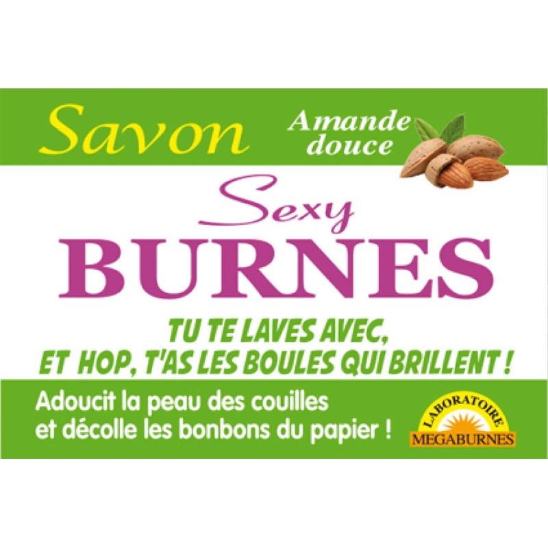 Savon sexy burnes