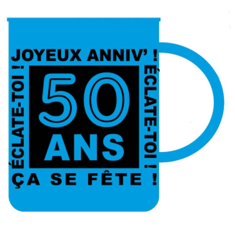 Mug 50 ans