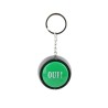 Porte-clés avec bouton oui sonore (vert)