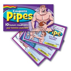 Coupons pipes homme