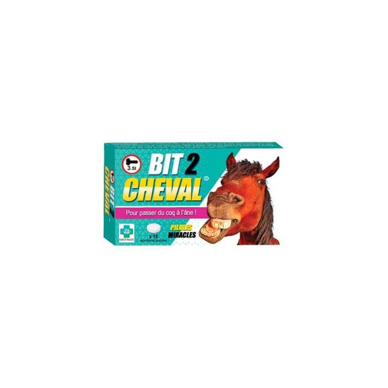 Pilule miracle bite de cheval