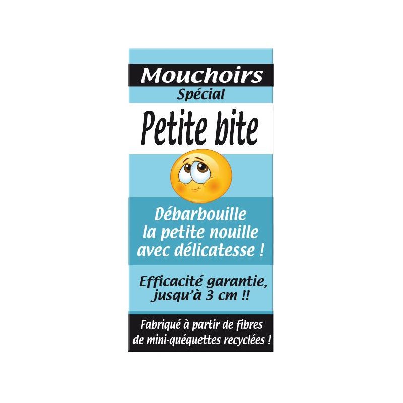 Mouchoirs papier petite bite