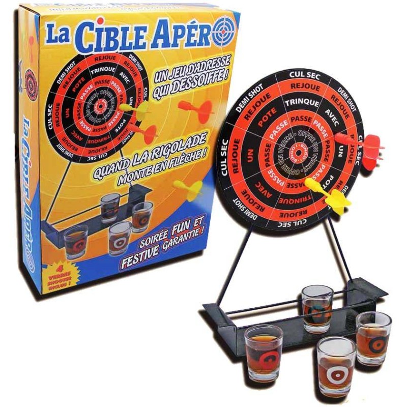 cadeau soirée : Jeu à boire shooter à gages - 14,90 €