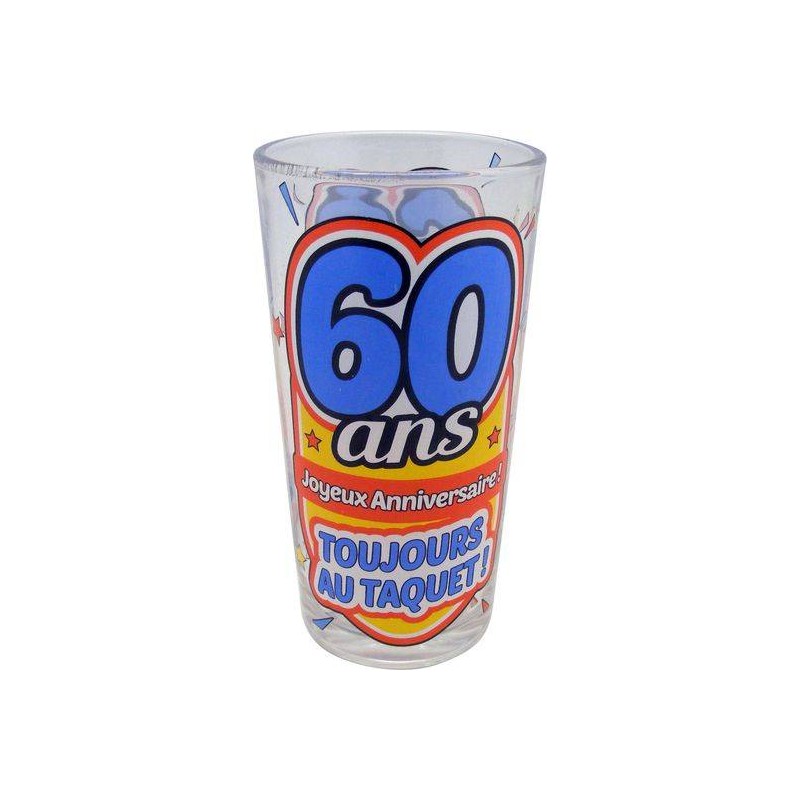 Verre soda 60 ans