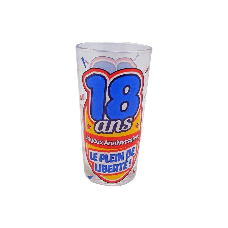 Verre soda 18 ans