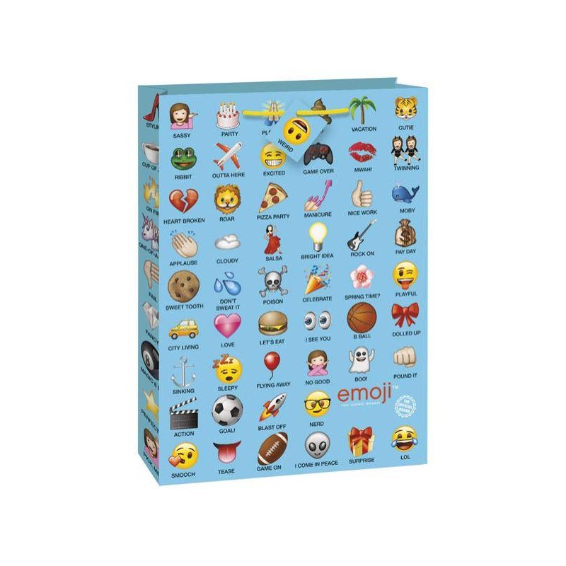 Sac cadeau emoji