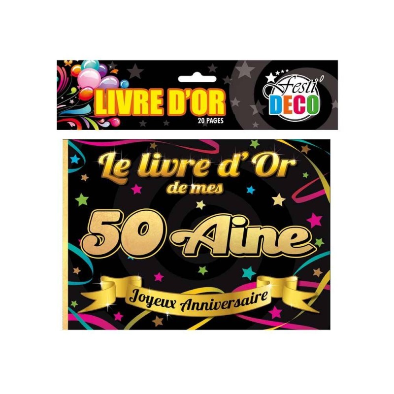 Livre d'or 50 ans